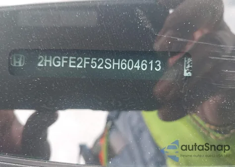 2025 Honda Civic Sport from USA, damaged, VIN 2HGFE2F52SH604613